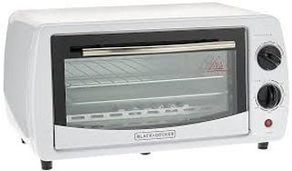 BLACK AND DECKER 9L TOASTER OVER WITH DOUBLE GLASS