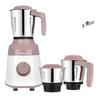Bajaj Military Series Duetto 500W Lilac Mixer Grinder
