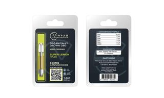 CBD Cartridge - Super Lemon Haze (600mg)
