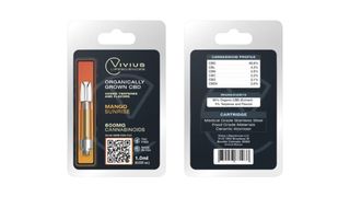 CBD Cartridge - Mango Sunrise (600mg)