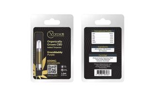 CBD Cartridge - Granddaddy Purple (600mg)