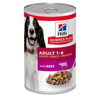 Hill's SCIENCE PLAN Aliment Humide Chien Adulte au Boeuf 370 G