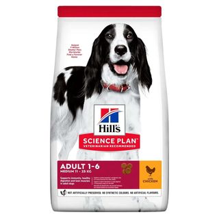 Croquettes Hill's pour chien adulte taille moyenne au poulet 2.5kg