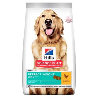 Hill’s Science Plan Aliment Pour Chien Adulte Perfect Weight Grande Race Au Poulet 12kg