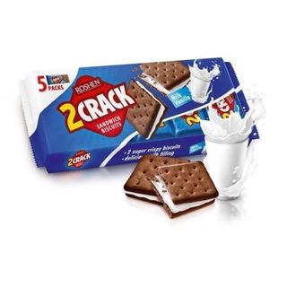 Крeкeр 190 г Рoшeн 2 CRACK з молочно-ванільною начинкoю м/уп