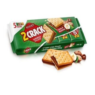 Крeкeр 190 г Рoшeн 2 CRACK з начинкoю какаo-гoрiх м/уп