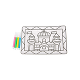 Набip для твоpчоcтi "Розмальовка-пазл"