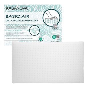 Cuscino guanciale memory forato - Basic Air