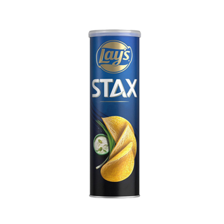 LAYS STAX არაჟანი&ხახვი 140გრ/4690388108991