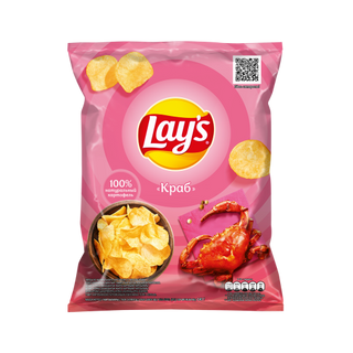 Чипсы Lays краб 140 г