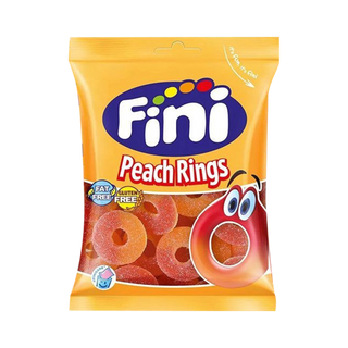 Gomme anneaux pêche 100g - FINI