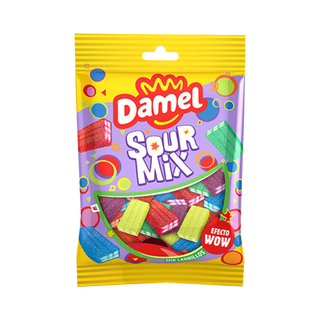 Damel Gommes Gelifiées Sour Bricks 80g