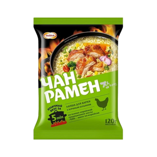 4607065580612 სწრაფი მომზადების ლაფშა ჩანრამენ ქათამი /დოშირაკი/120გრ