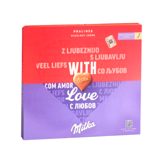 Milka bombonjera ilm nut nougat cream 110g milka