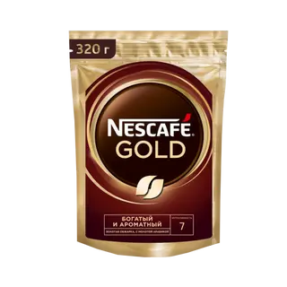 ნესკაფე გოლდი ხსნადი ყავა 320გრ/4600680017495