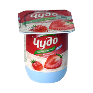 Йогурт Чудо Клубника 2.5% 115 г