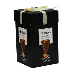 შოკ კან კონუსი ნუში 200გრ სორბონი