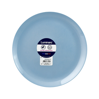 Assiette plate DIWALI Ø25CM-Bleu clair  - 102