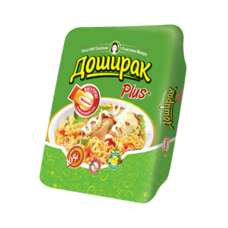 4607065580513 სუპი ქათმის თეფშზე /დოშირაკი+/ 105გრ