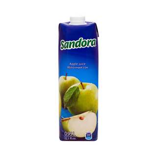 სანდორა ვაშლის წვენი 0.95ლ