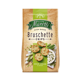 Bruschette chips sour cream et oignon 70g - MARETTI