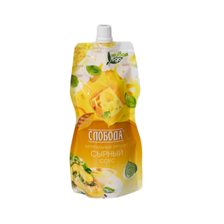 სლობოდა ყველის სოუსი 200გრ/4600699007098