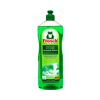 FROSCH ჭურჭლის სარეცხი სითხე ლიმონი1000 მლ (ფროში)