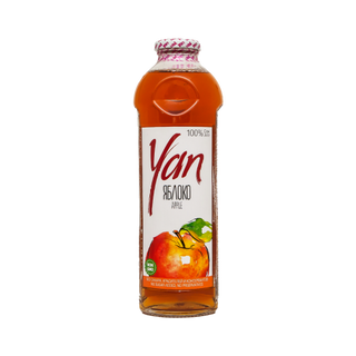 Сок Яблочный б/с 0,93 л Yan