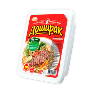 4607065580216 სუპი საქონლის თეფშზე /დოშირაკი/ 90გრ