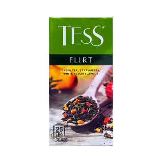 Tess Té de frutas fresa y melocotón 25x1.5g