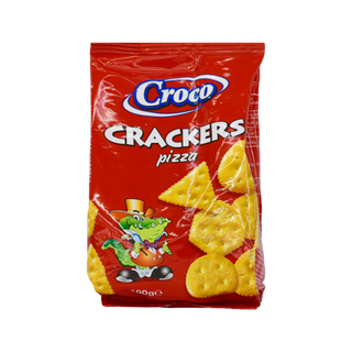 Крекер Croco солоний зі смаком піци 100 г