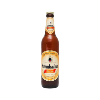 ლუდი კრომბახერი გაუფილტრავი (შუშა) 0,5 ლ