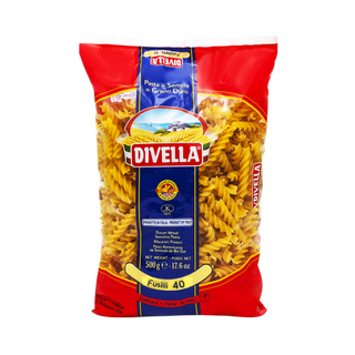 8005121000405 მაკარონი ფუზილი /დიველა/ 500 გრ