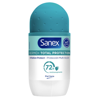 Desodorante Roll-On Dermo+ Total Protección 72H Sanex 50Ml