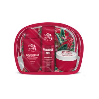 Neceser Sandia Body Mist + Crema + Gel De Ducha Sol Beauty