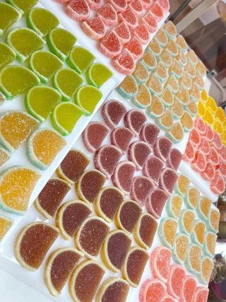 200g de pate de fruits variée