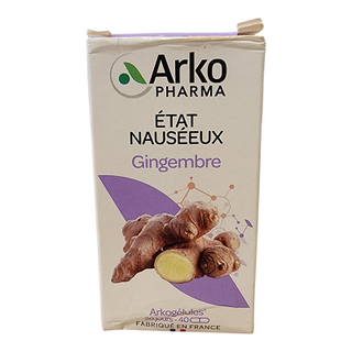 Arko Pharma Etat Nauseeux Gingembre Boite De 40 Gelules