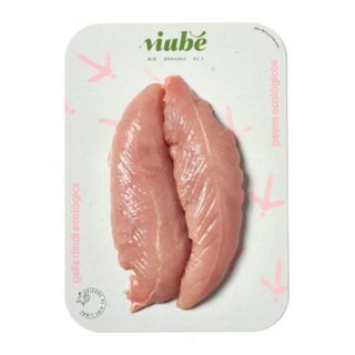 Pechuga pavo fileteado 250-350gr Viube ECO