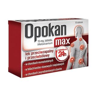 Opokan Max 15 mg, Tabletki
