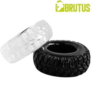 BRUTUS PROFILO Stretchy Cockrings Black + Clear