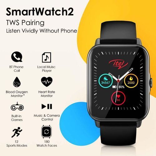 Itel Smart Watch Isw-32 1.8” Hd Ips Display Bluetooth
