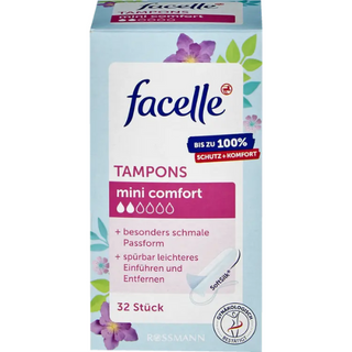 ფასელ - ტამპონი კომფორტი მინი /2წვ/ #32 5630 Facelle - Tampon Comfort Mini /2pcs/ 5630 N32