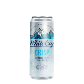 WHITE CAP CRISP CAN 330ML