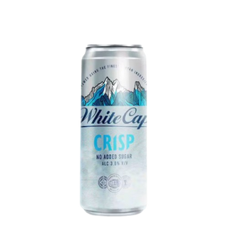 WHITE CAP CRISP CAN 330ML