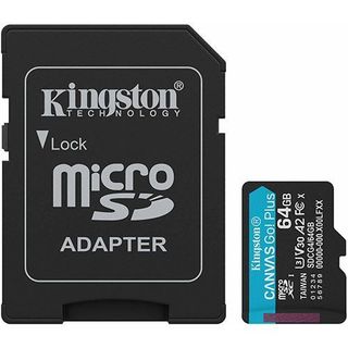 Micro SDXC Kingston SDCG4/64GB Canvas Go Plus 64GB + adapter