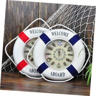 HORLOGE 0327084 WELCOME ABOARD 45 CM