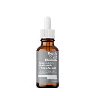 Super Sérum Intensivo Antimanchas y Luminosidad Niacinamida + Ácido Azelaico - Beauty Drops - 30 ml