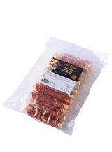 M-PETS - BITE DELIGHT იხვი & ვირთევზას ხვეულა  - 18 სმ / 2კგ