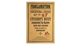 პროკლამაცია #47 - სტუდენტების გზავნილების შემოწმების შესახებ