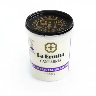 Yogur Natural Sin Lactosa 1 Kg